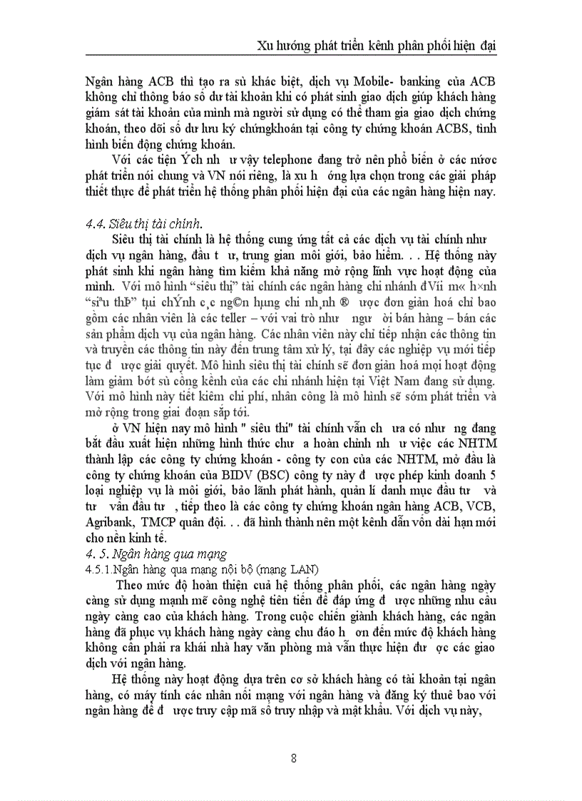 image for page Hệ thống kênh phân phối hiện đại