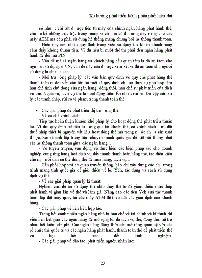 image for page Hệ thống kênh phân phối hiện đại