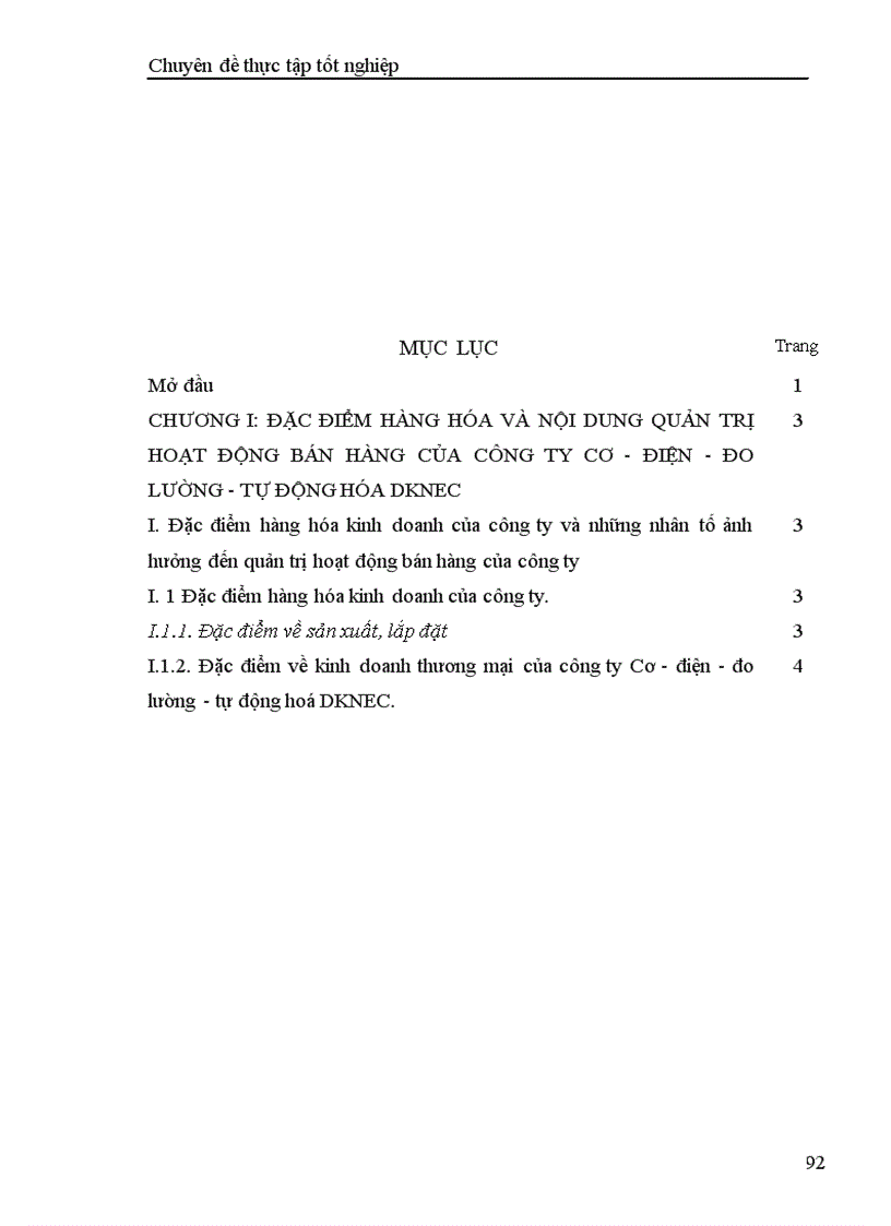 image for page Tăng cường quản trị hoạt động bán hàng của công ty Cơ Điện Đo lường Tự động hóa DKNEC
