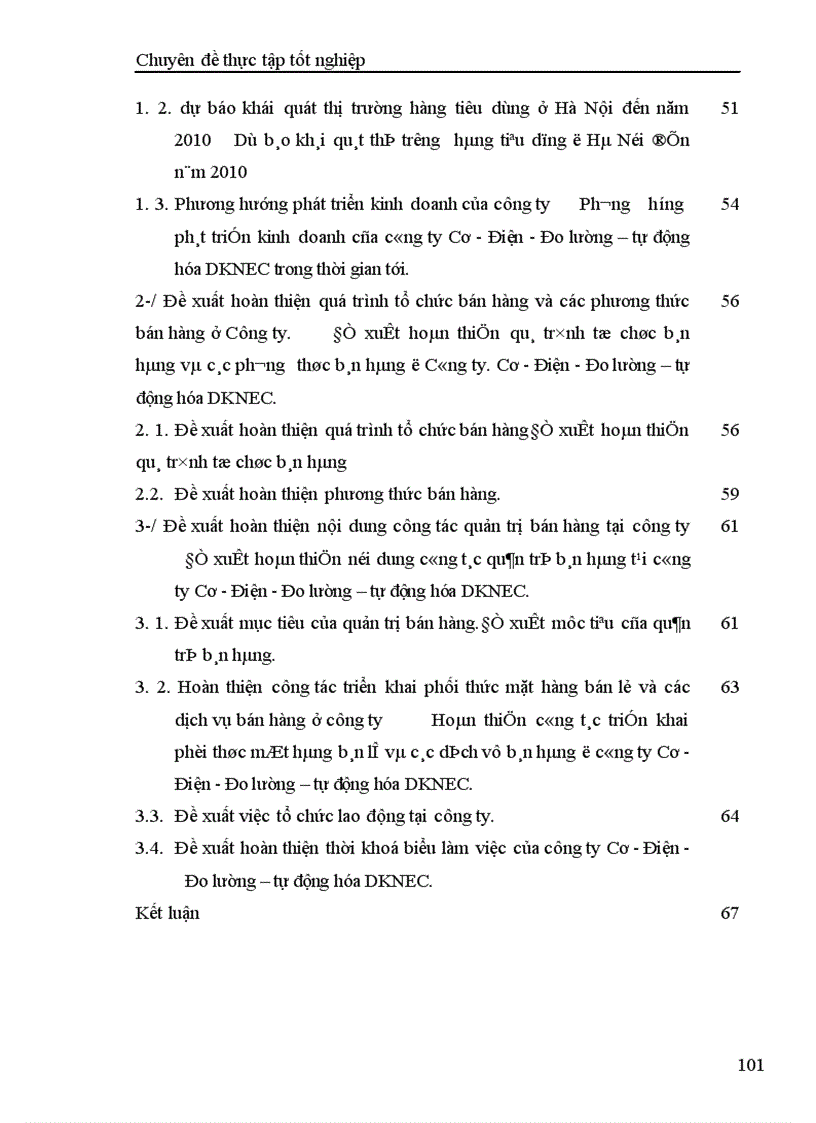 image for page Tăng cường quản trị hoạt động bán hàng của công ty Cơ Điện Đo lường Tự động hóa DKNEC