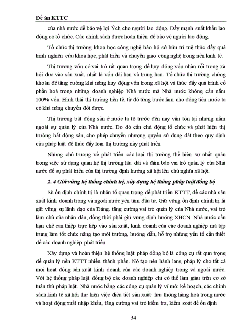 image for page Những giải pháp để phát triển kinh tế thị trường theo định hướng XHCN ở Việt Nam