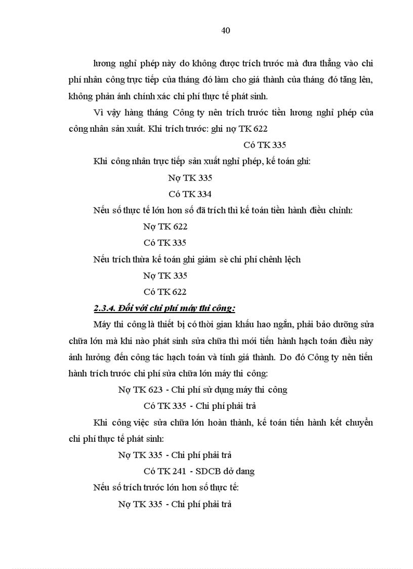 image for page Thực trạng hạch toán chi phí sản xuất và tính giá thành sản phẩm xây lắp tại Công ty xây dựng Thăng Long Vĩnh Phúc