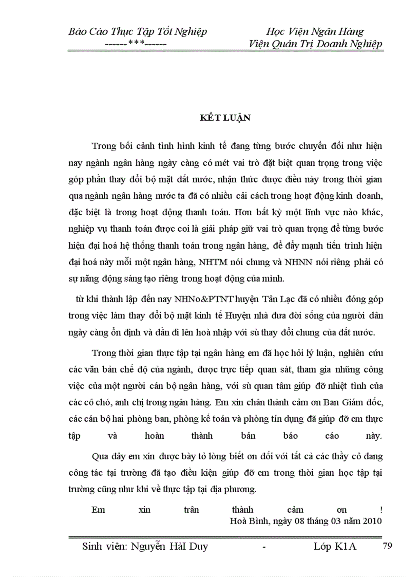 image for page Báo cáo thực tập tại NHNo PTNT huyện tân lạc