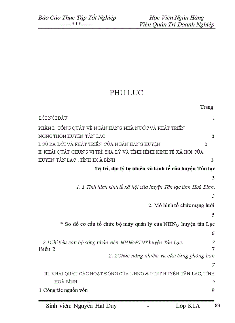 image for page Báo cáo thực tập tại NHNo PTNT huyện tân lạc