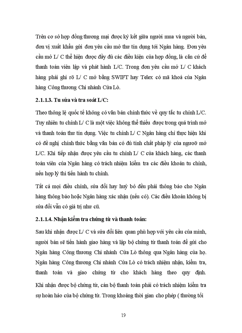 image for page Một số giải pháp phát triển hoạt động thanh toán xuất nhập khẩu tại Ngân hàng Công Thương Chi nhánh Cửa Lò