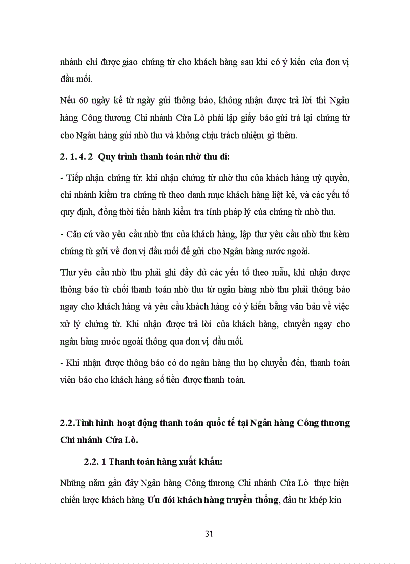 image for page Một số giải pháp phát triển hoạt động thanh toán xuất nhập khẩu tại Ngân hàng Công Thương Chi nhánh Cửa Lò