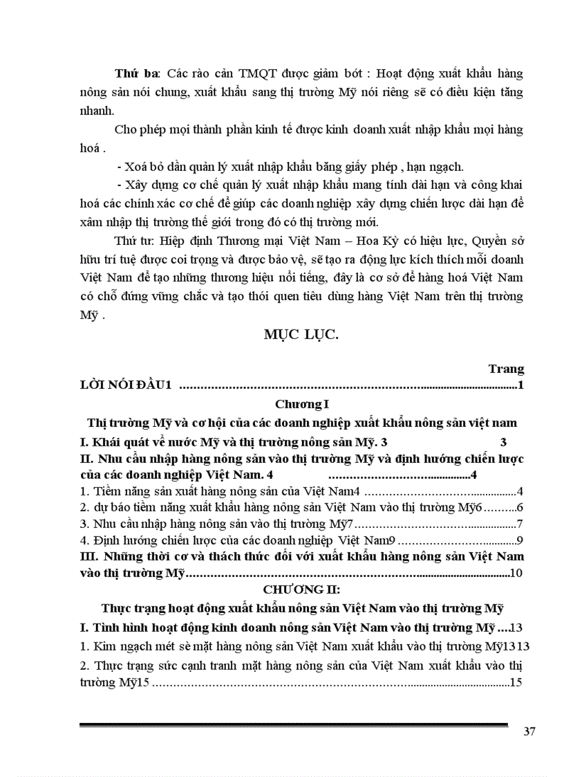 image for page Thực trạng và giải pháp nhằm đẩy mạnh xuất khẩu sản phẩm nông sản việt nam vào thị trường mỹ