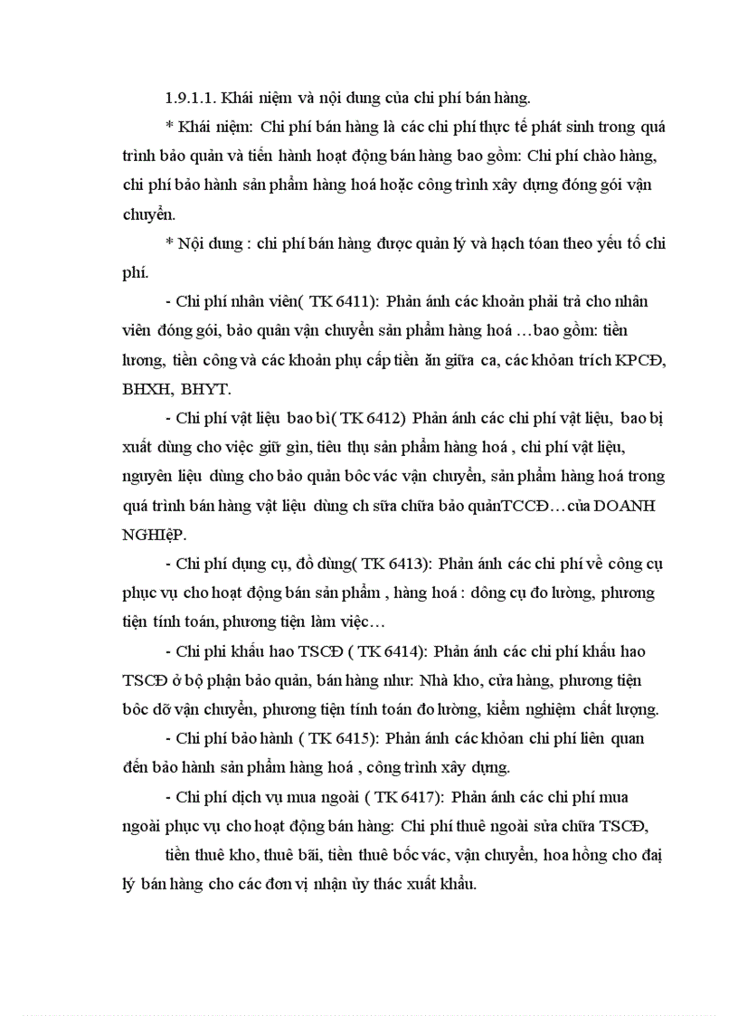 image for page Kế toán bán hàng và xác định kết quả bán hàng tại Công ty cổ phần Ngọc Anh 1