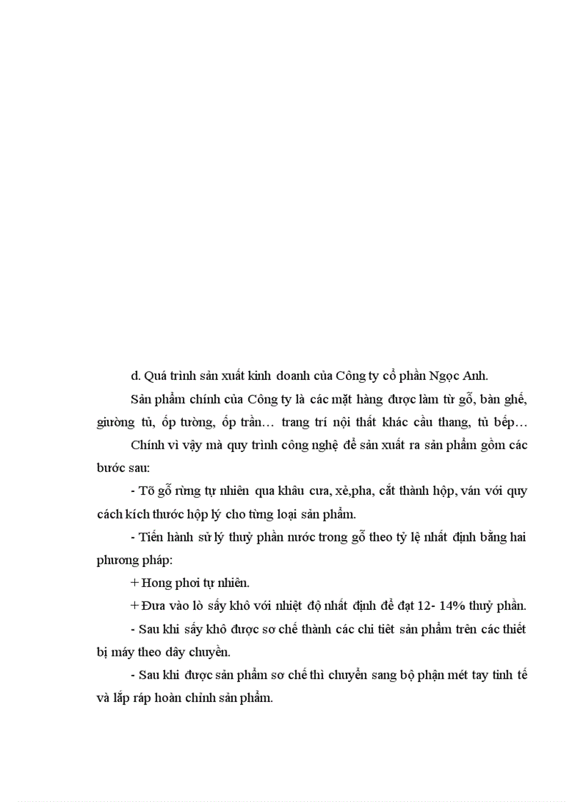 image for page Kế toán bán hàng và xác định kết quả bán hàng tại Công ty cổ phần Ngọc Anh 1