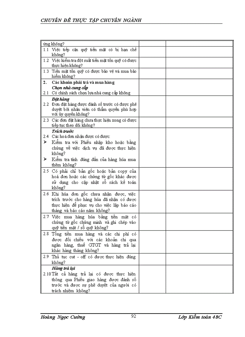 image for page lập kế hoạch kiểm toán báo cáo tài chính do chi nhánh công ty tnhh kiểm toán và tư vấn a C tại hà nội