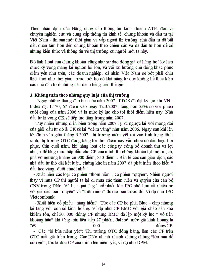 image for page Đánh giá TTCK Việt Nam cuối 2006 đầu 2007