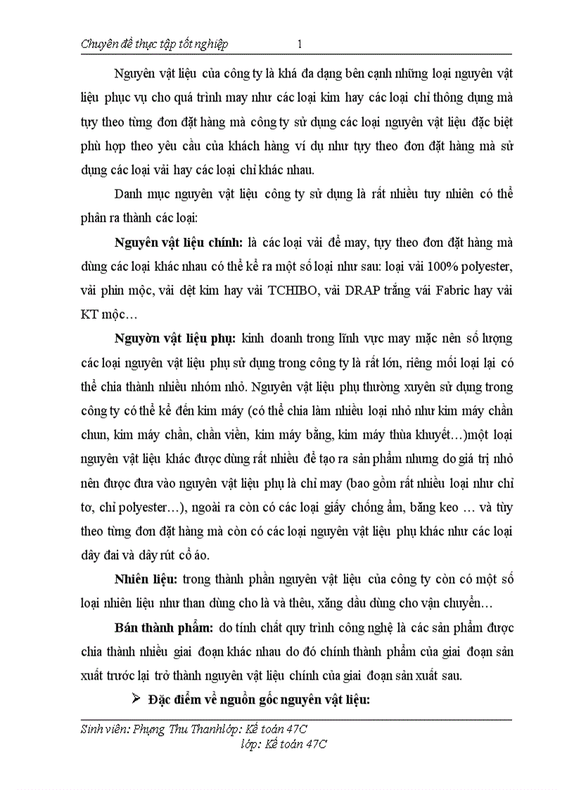 image for page Kế toán nguyên vật liệu tại công ty TNHH Minh Trí