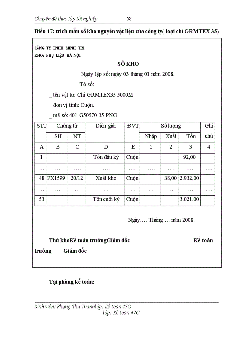 image for page Kế toán nguyên vật liệu tại công ty TNHH Minh Trí