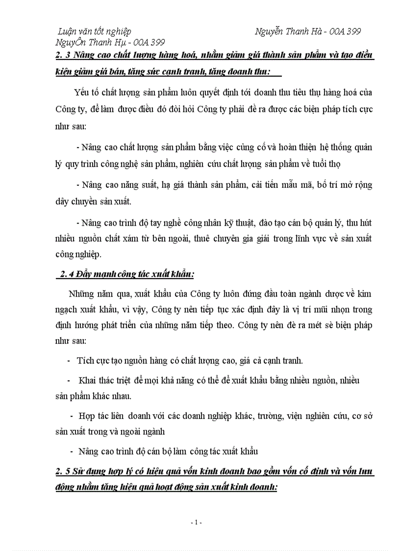 image for page Lợi nhuận và một số biện pháp tài chính nhằm tăng lợi nhuận tại Công ty Dược Liệu TW I