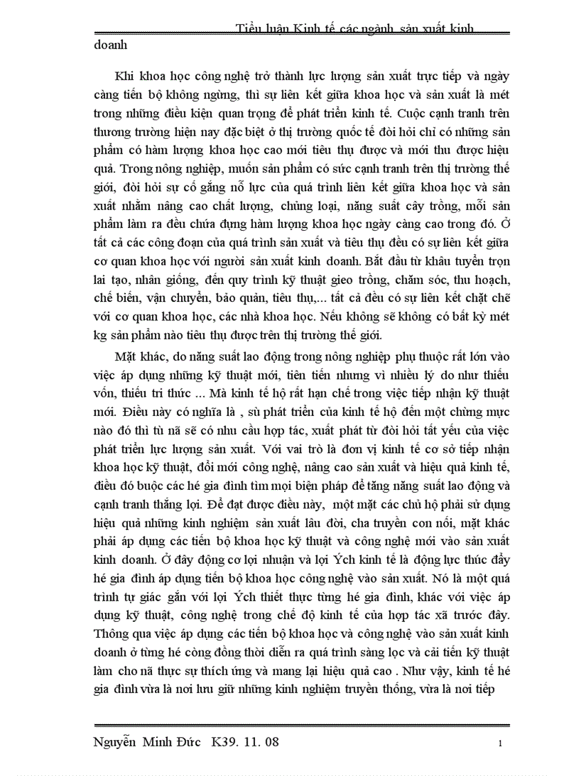 image for page Tăng cường quan hệ liên kết giữa khoa học và sản xuất của hộ gia đình nông dân nước ta