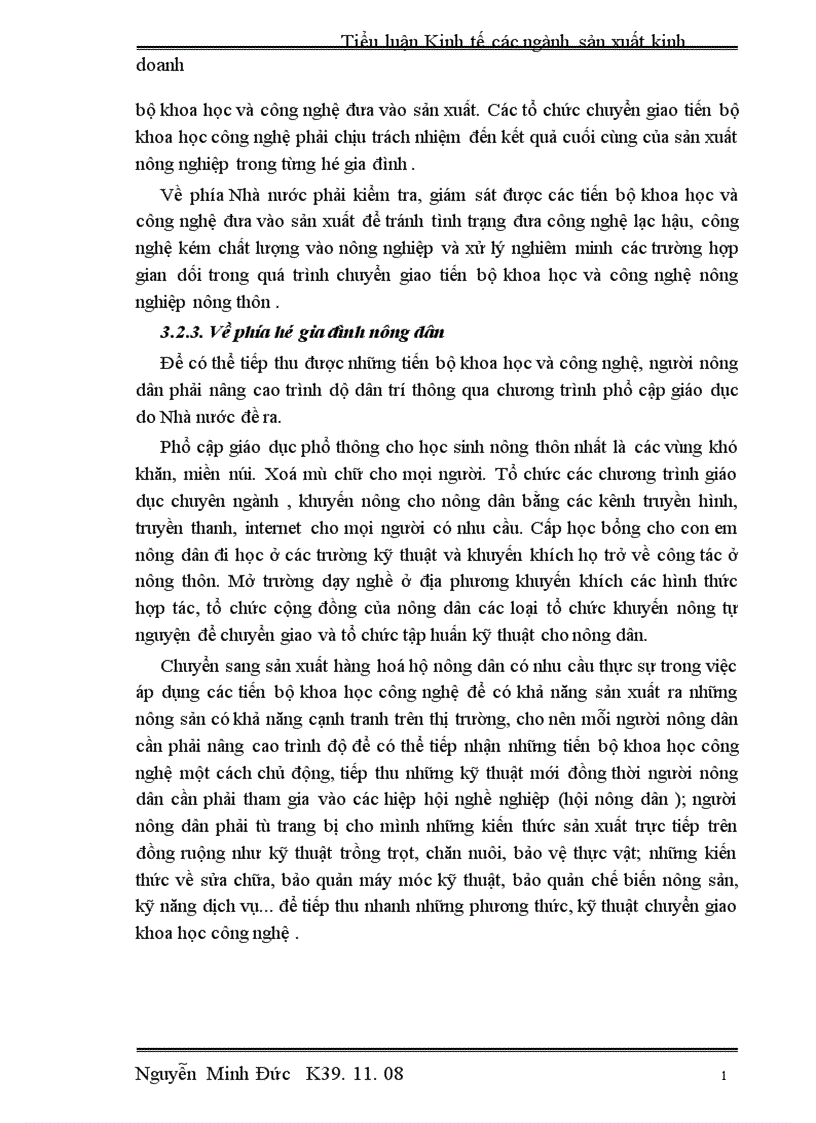 image for page Tăng cường quan hệ liên kết giữa khoa học và sản xuất của hộ gia đình nông dân nước ta