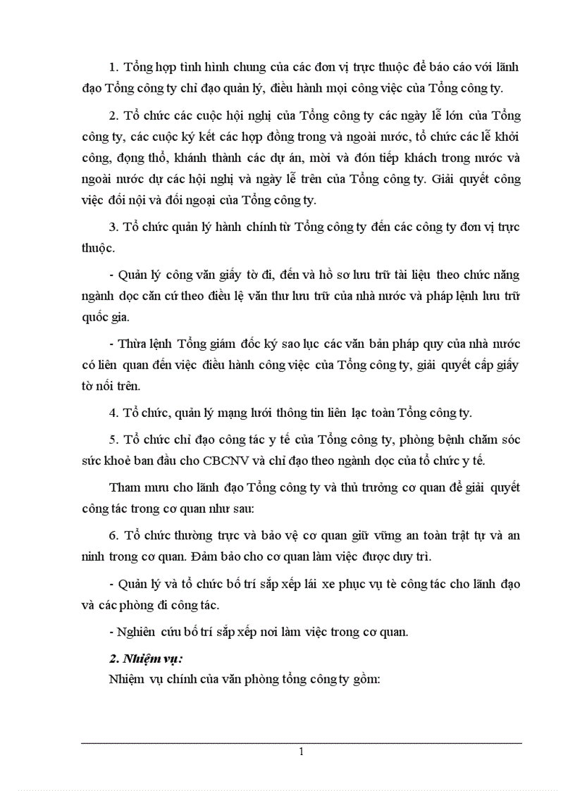 image for page Tổ chức và hoạt động của văn phòng tổng công ty công trình giao thông 8