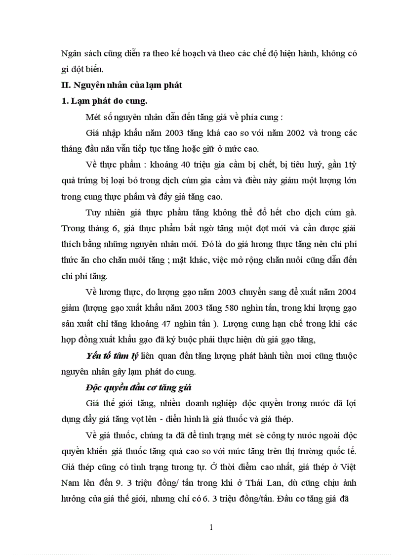 image for page Tình hình lạm phát hiện nay ở việt nam nguyên nhân và giải pháp