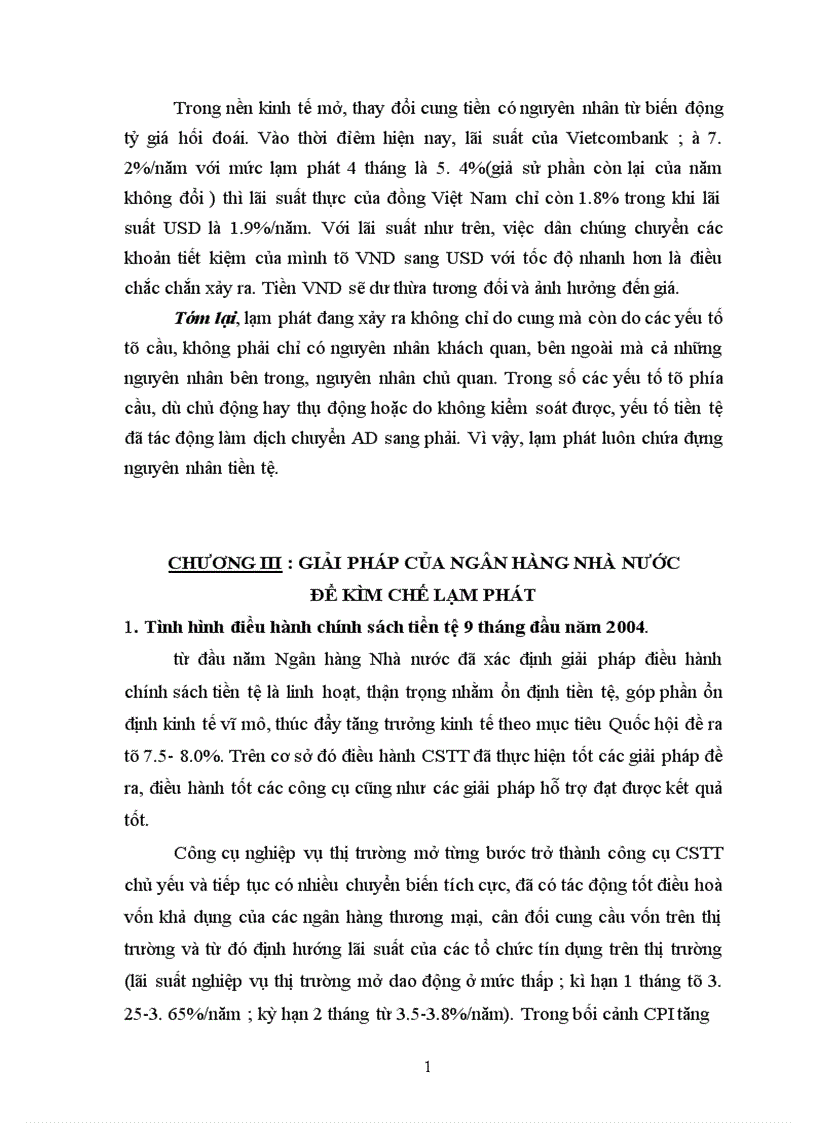 image for page Tình hình lạm phát hiện nay ở việt nam nguyên nhân và giải pháp