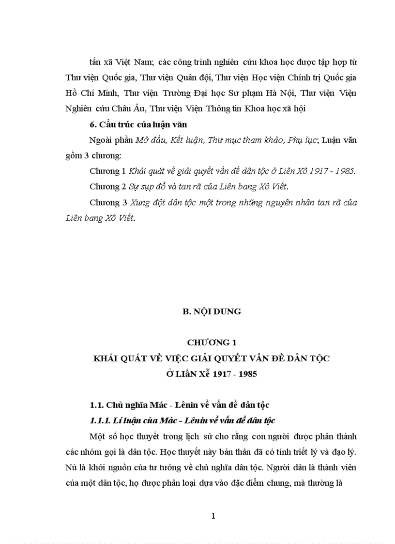 image for page Yếu tố dân tộc trong sự tan rã Nhà nước Liên bang Xô Viết