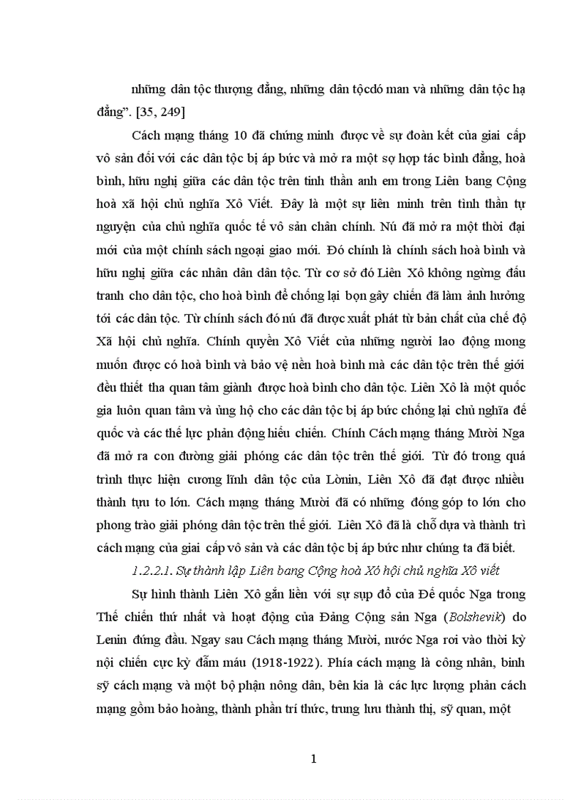 image for page Yếu tố dân tộc trong sự tan rã Nhà nước Liên bang Xô Viết