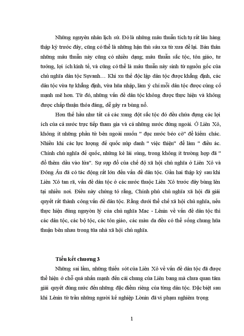 image for page Yếu tố dân tộc trong sự tan rã Nhà nước Liên bang Xô Viết