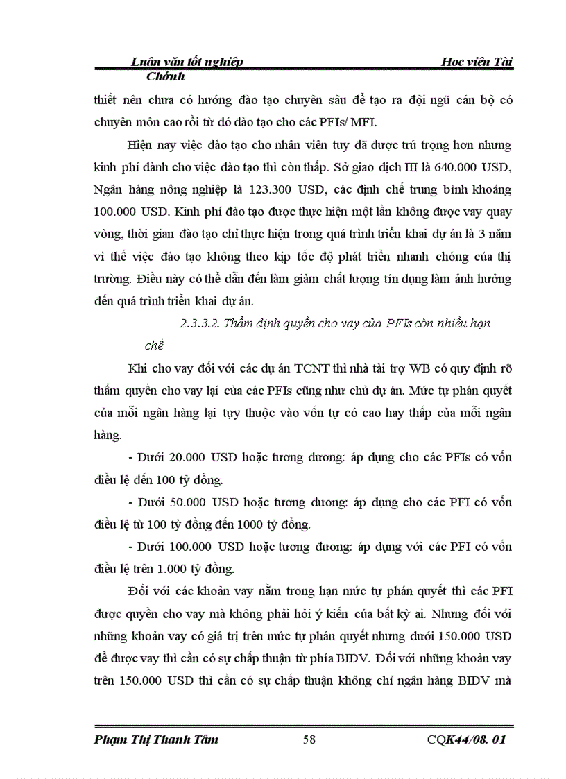 image for page Quản lý nguồn vốn ODA cho vay lại tại sở giao dịch III ngân hàng đầu tư và phát triển Việt Nam Thực trạng và giải pháp