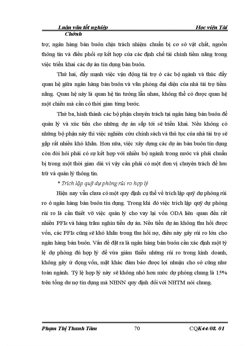 image for page Quản lý nguồn vốn ODA cho vay lại tại sở giao dịch III ngân hàng đầu tư và phát triển Việt Nam Thực trạng và giải pháp