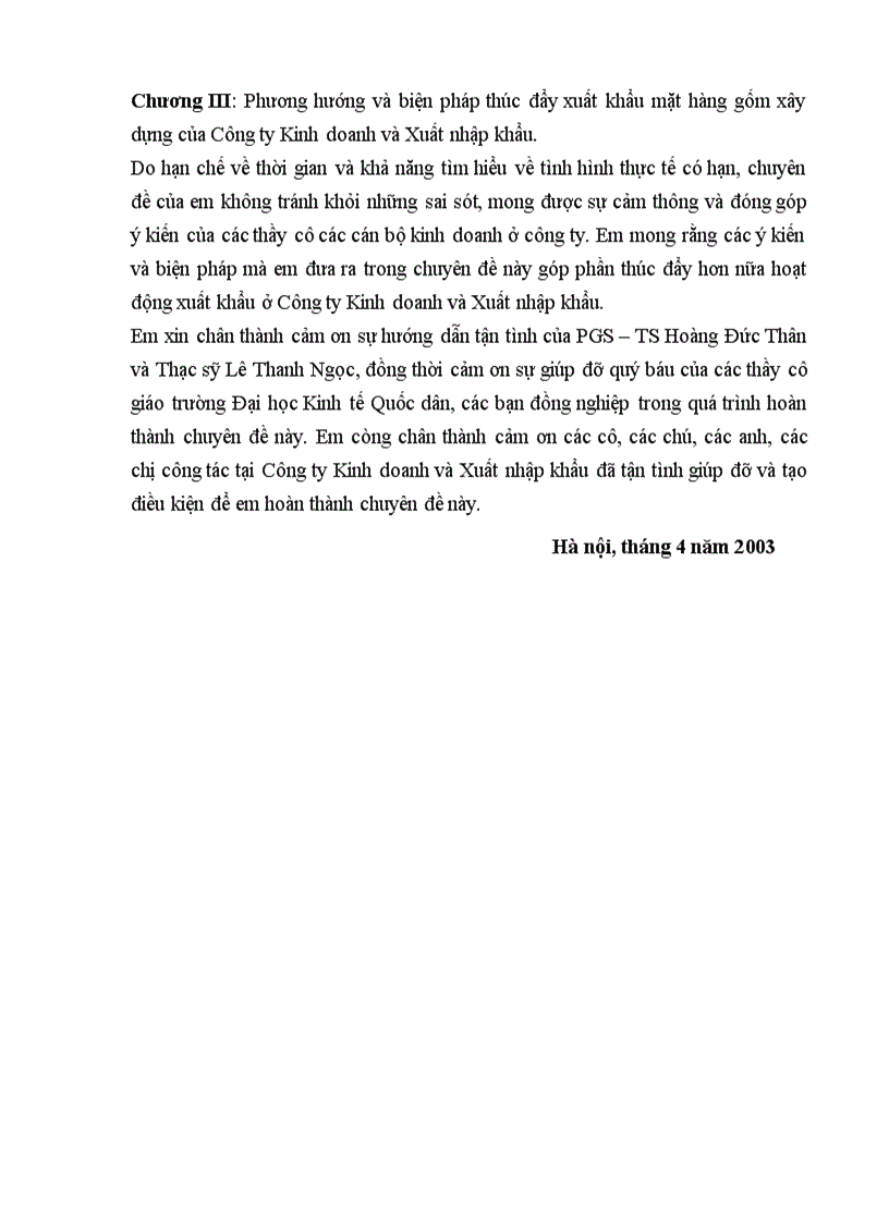 image for page Biện pháp thúc đẩy xuất khẩu mặt hàng gốm xây dựng của Công ty Kinh doanh và Xuất nhập khẩu thuộc Tổng công ty Thủy tinh và Gốm xây dựng Viglacera