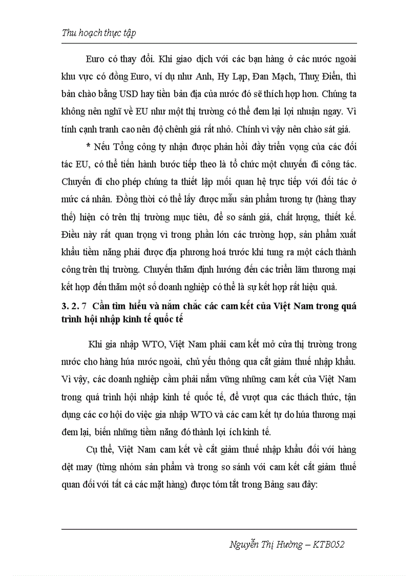 image for page Giải pháp đẩy mạnh xuất khẩu hàng dệt may của Tổng công ty May 10 sang Châu Âu