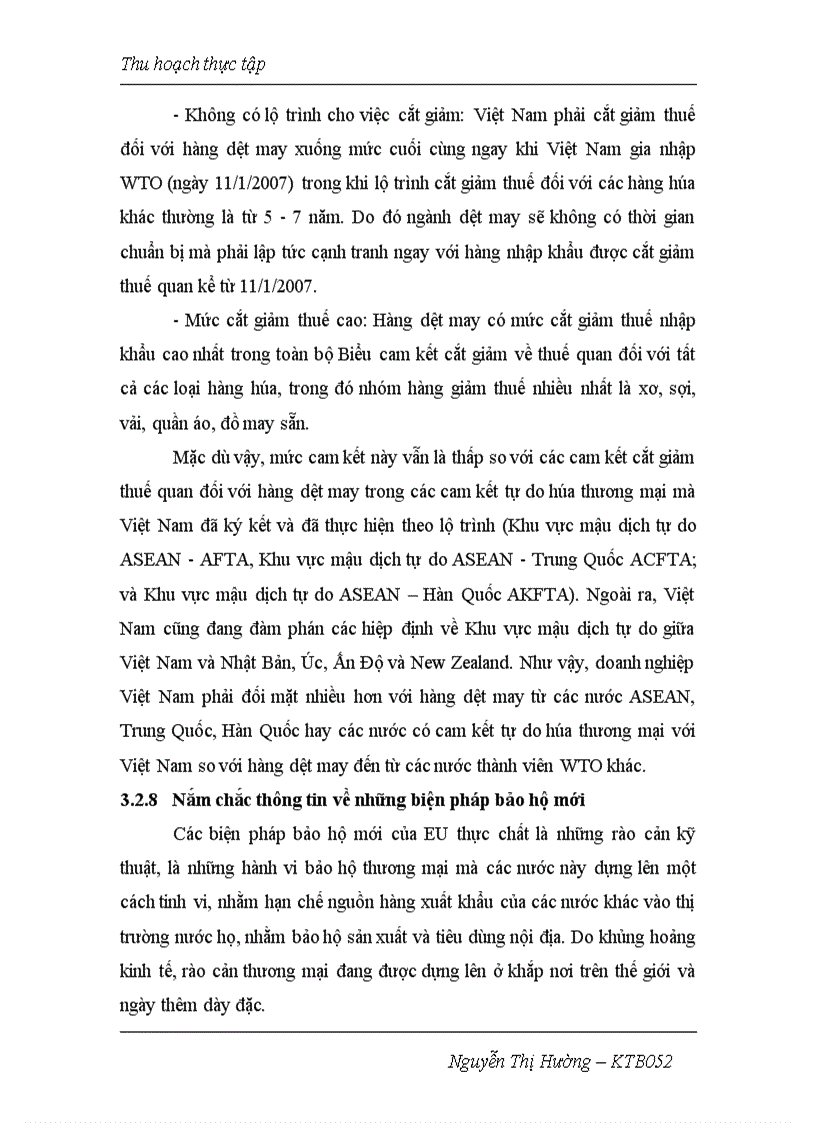 image for page Giải pháp đẩy mạnh xuất khẩu hàng dệt may của Tổng công ty May 10 sang Châu Âu