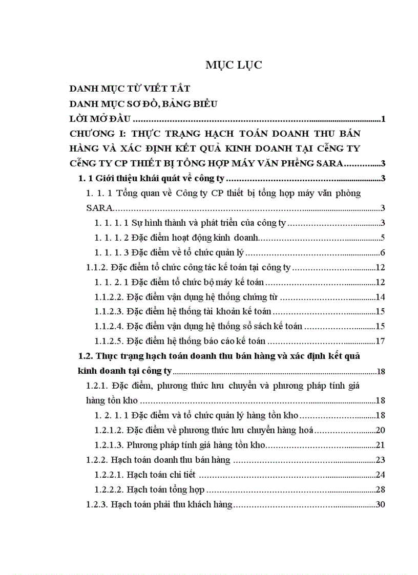 image for page Hạch toán doanh thu bán hàng và xác định kết quả kinh doanh tại Công ty CP thiết bị tổng hợp máy văn phòng SARA