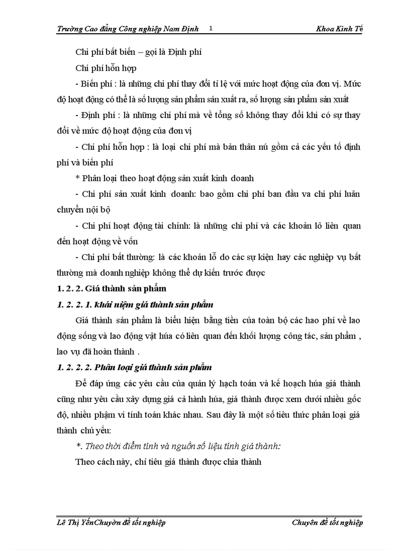 image for page Tổ chức công tác kế toán tập hợp chi phí và tính giá thành sản phẩm tại Công Ty Cổ Phần và Đầu Tư Xây Dựng Số 1 Hà Nội