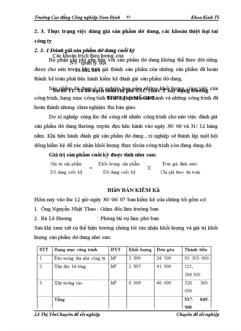 image for page Tổ chức công tác kế toán tập hợp chi phí và tính giá thành sản phẩm tại Công Ty Cổ Phần và Đầu Tư Xây Dựng Số 1 Hà Nội