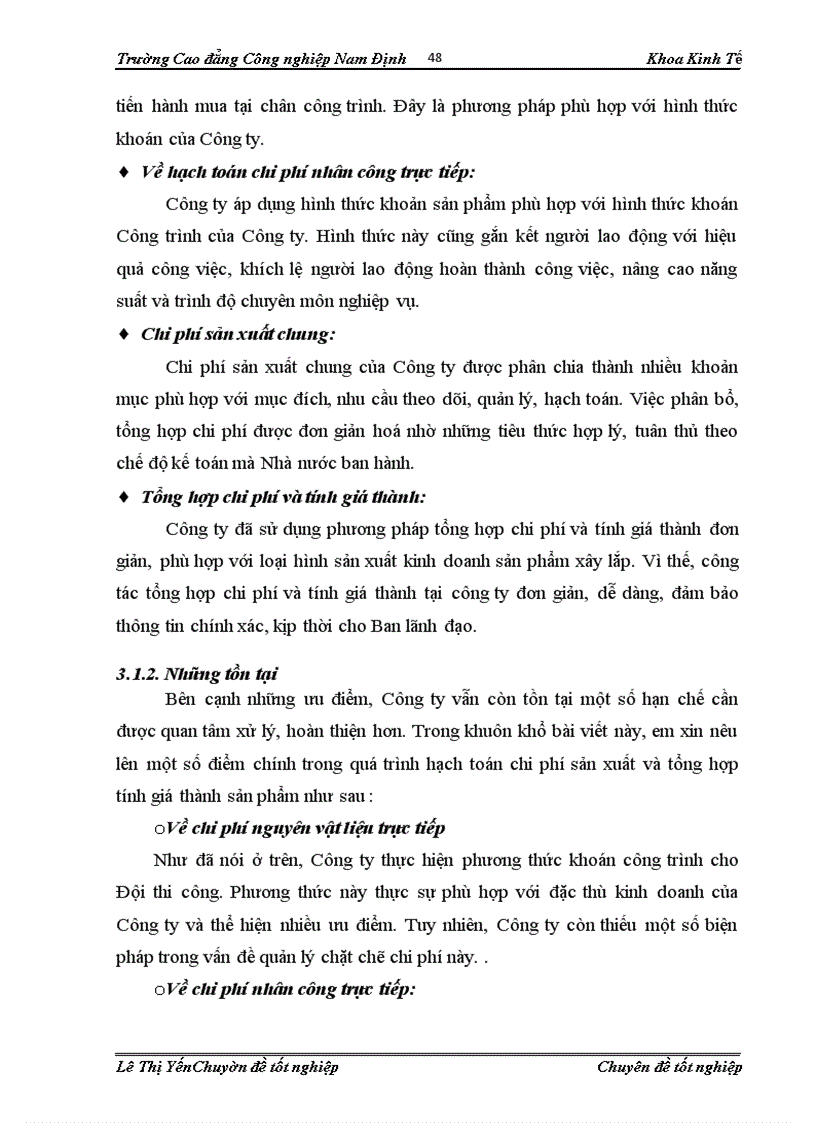 image for page Tổ chức công tác kế toán tập hợp chi phí và tính giá thành sản phẩm tại Công Ty Cổ Phần và Đầu Tư Xây Dựng Số 1 Hà Nội