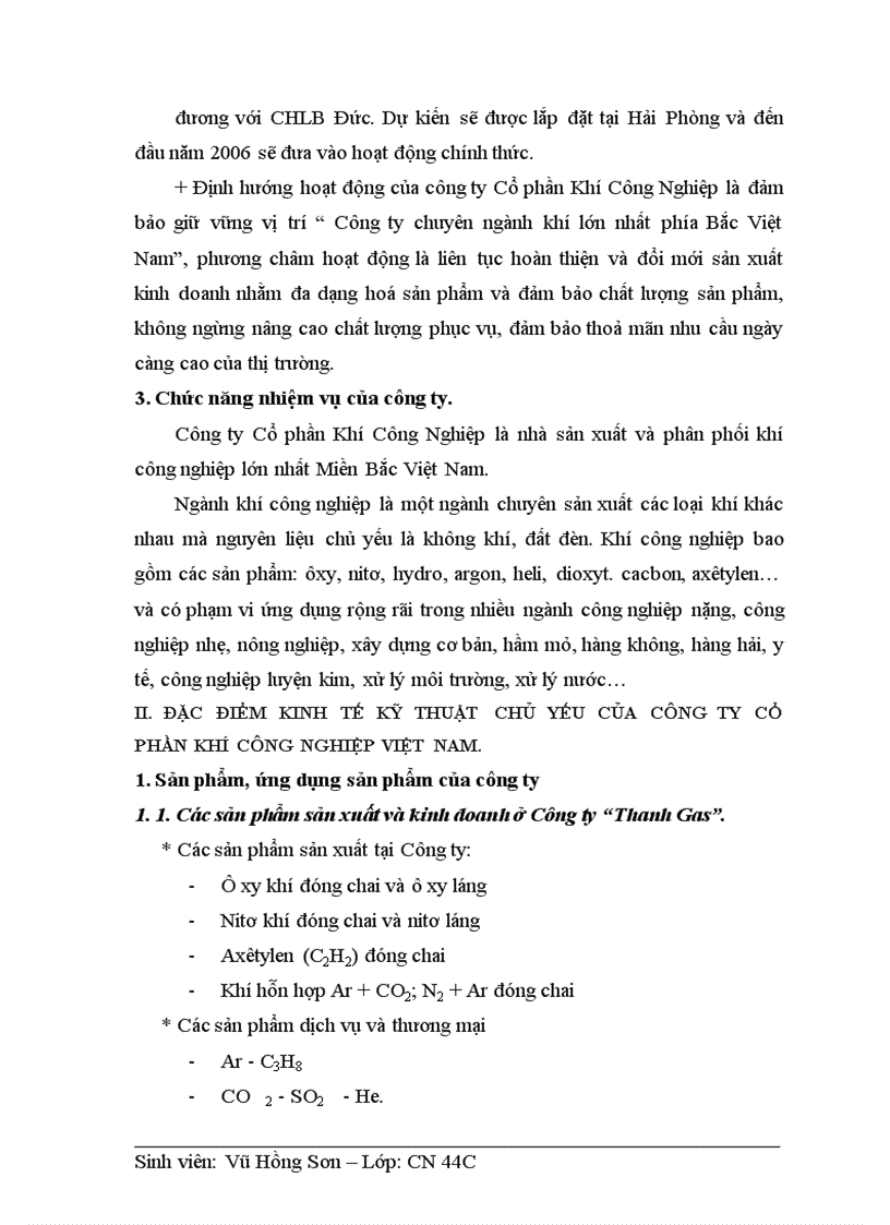 image for page Những nghiên cứu về chính sách giá cả của Công ty cổ phần khí công nghiệp Việt Nam 1