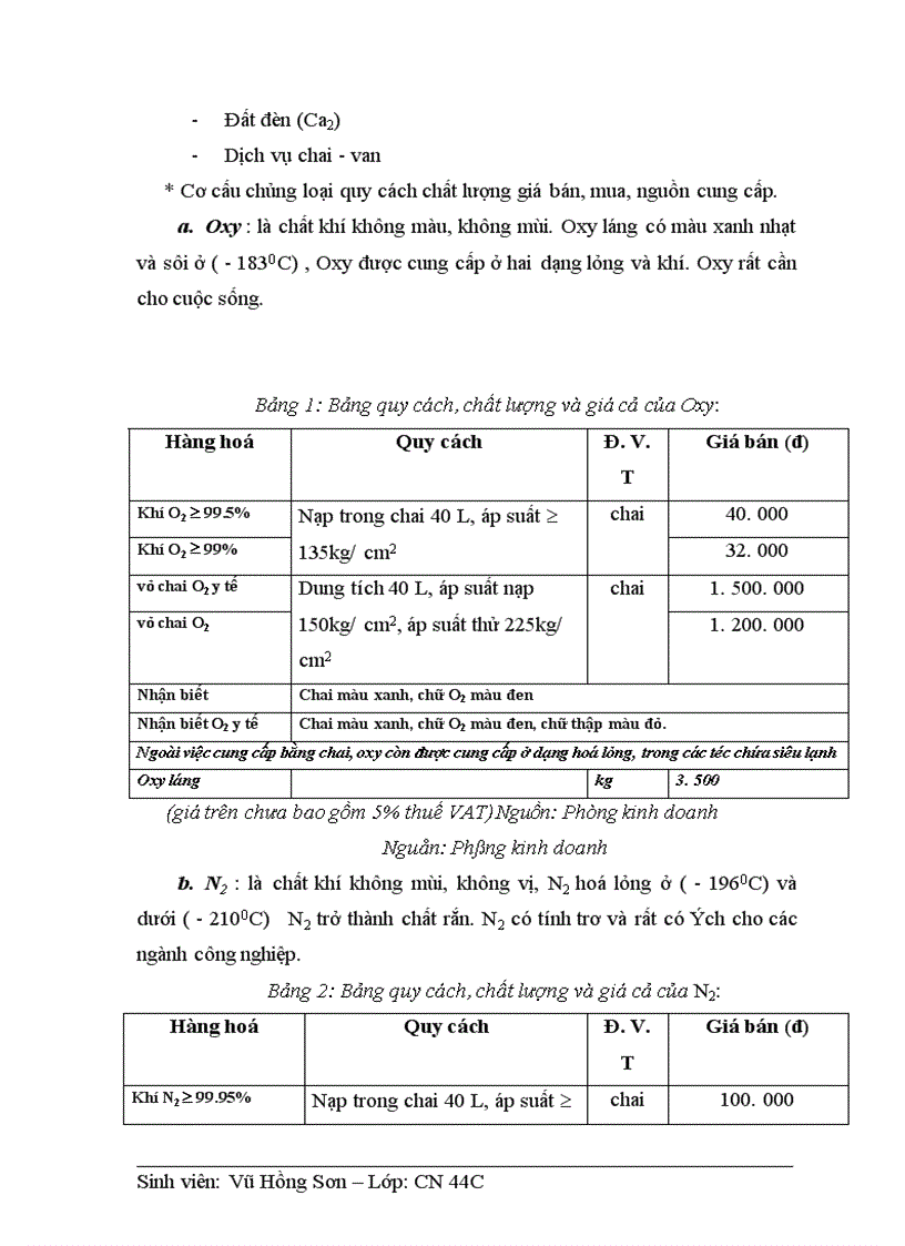 image for page Những nghiên cứu về chính sách giá cả của Công ty cổ phần khí công nghiệp Việt Nam 1