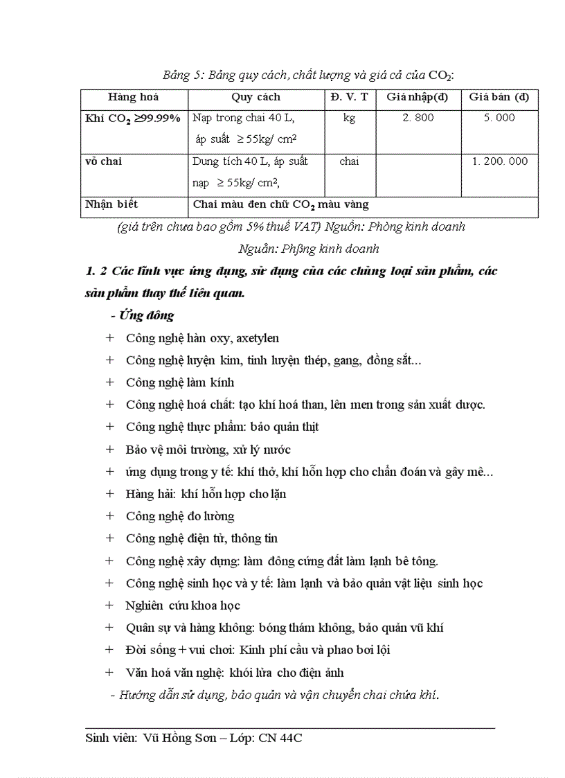 image for page Những nghiên cứu về chính sách giá cả của Công ty cổ phần khí công nghiệp Việt Nam 1