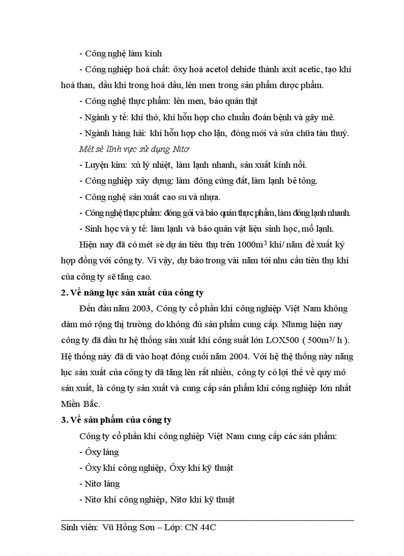 image for page Những nghiên cứu về chính sách giá cả của Công ty cổ phần khí công nghiệp Việt Nam 1