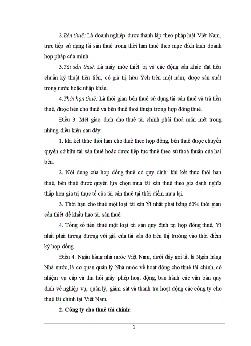 image for page một số vấn đề về chế độ tài chính và kế toán TSCĐ thuê mua tài chính ở Việt Nam 1