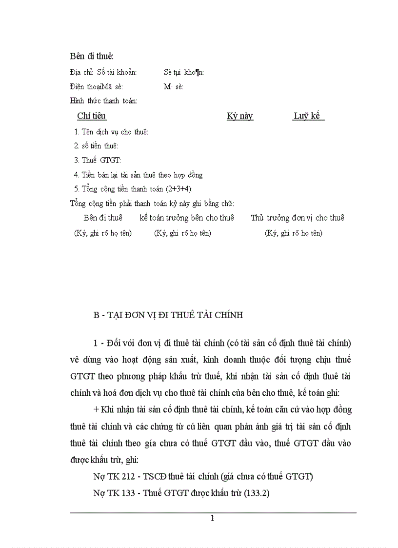 image for page một số vấn đề về chế độ tài chính và kế toán TSCĐ thuê mua tài chính ở Việt Nam 1