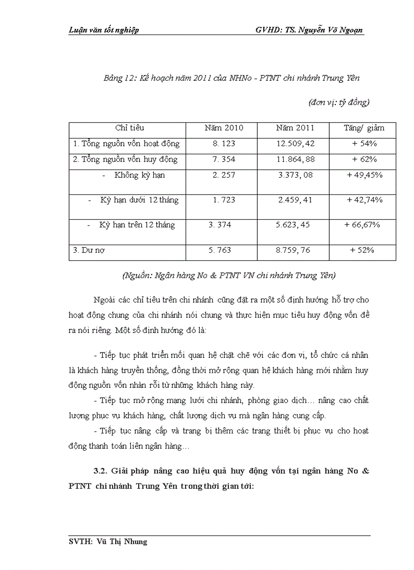 image for page Nâng cao hiệu quả huy động vốn tại Ngân Hàng Nông Nghiệp và Phát Triển Nông Thôn chi nhánh Trung Yên