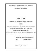 Quan điểm của lênin về vấn đề xây dựng nội bộ đảng trong tác phẩm