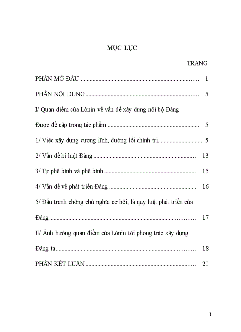 image for page Quan điểm của lênin về vấn đề xây dựng nội bộ đảng trong tác phẩm