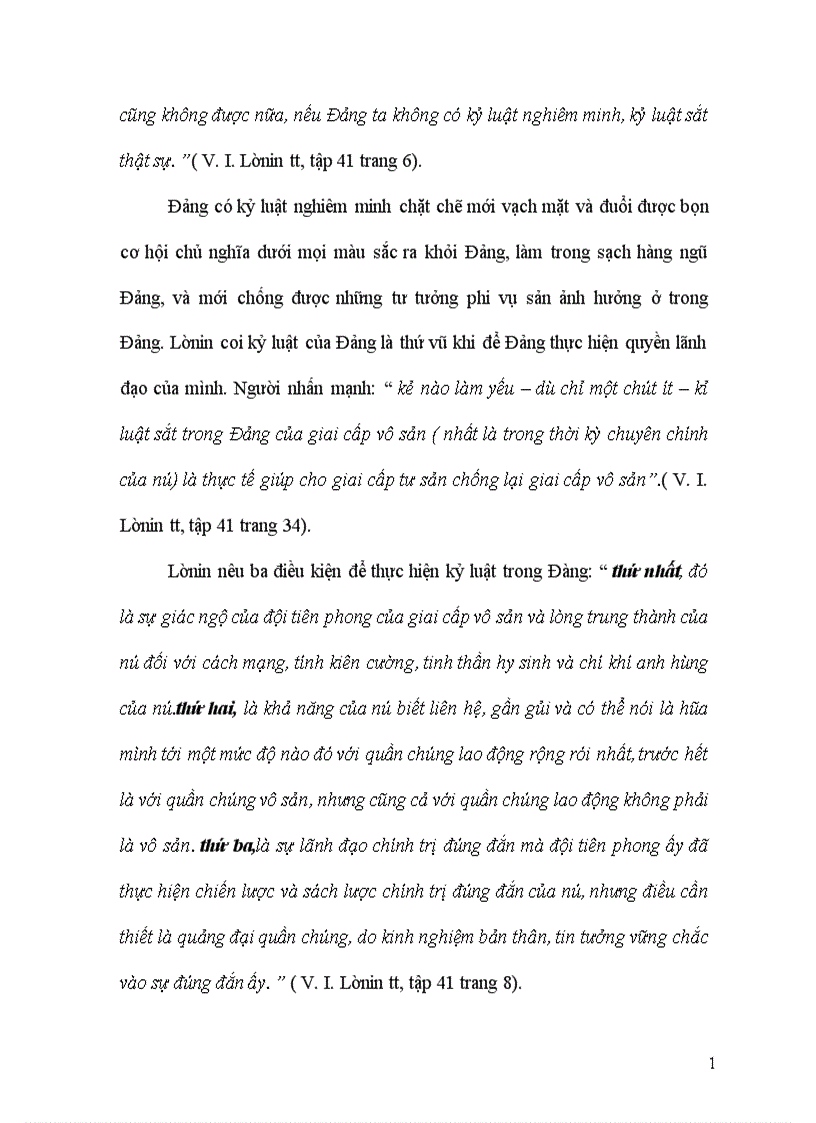 image for page Quan điểm của lênin về vấn đề xây dựng nội bộ đảng trong tác phẩm