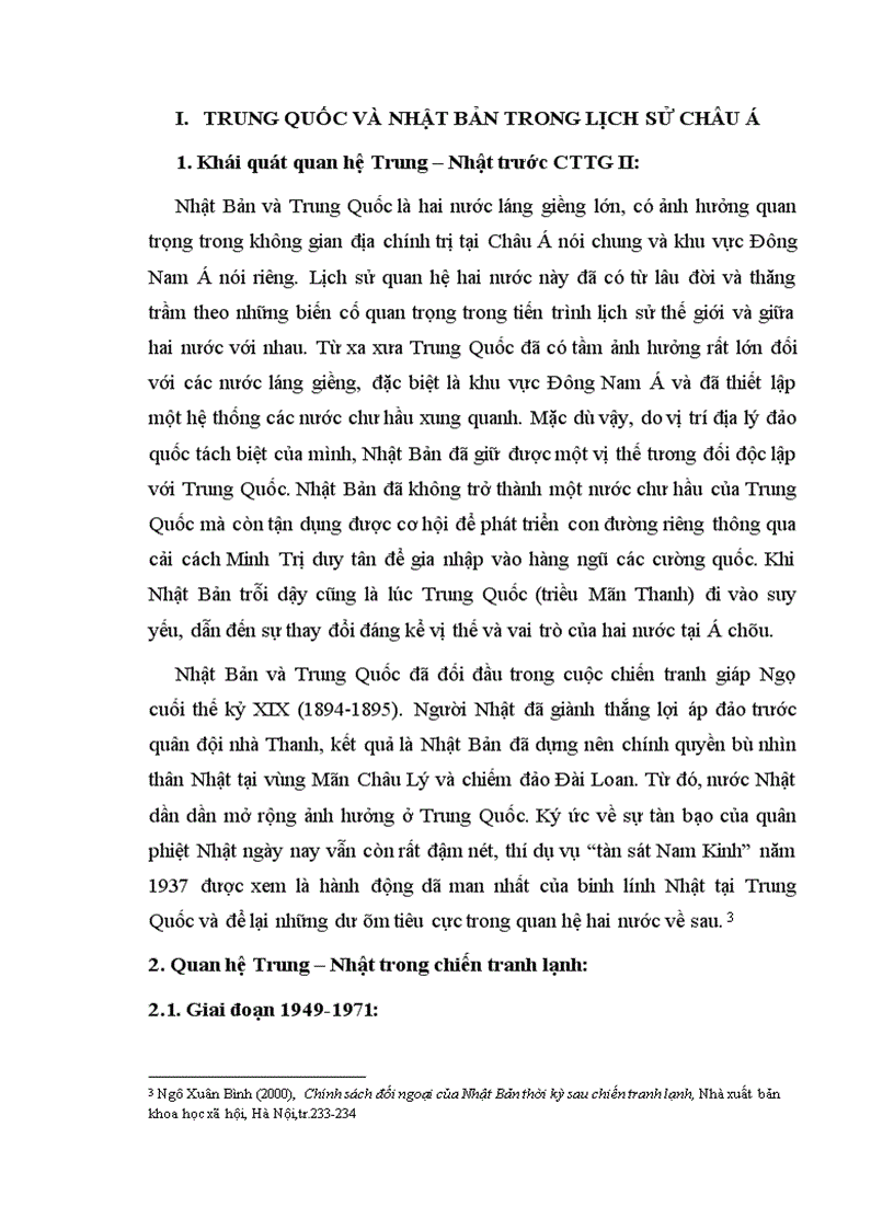 image for page Cạnh tranh Trung Nhật tại khu vực Đông Nam Á sau chiến tranh lạnh
