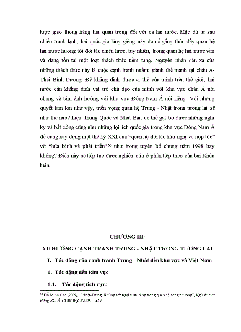 image for page Cạnh tranh Trung Nhật tại khu vực Đông Nam Á sau chiến tranh lạnh
