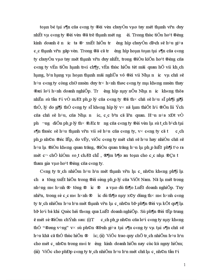 image for page Một số vấn đề pháp lý về tổ chức lại doanh nghiệp theo Luật doanh nghiệp 1