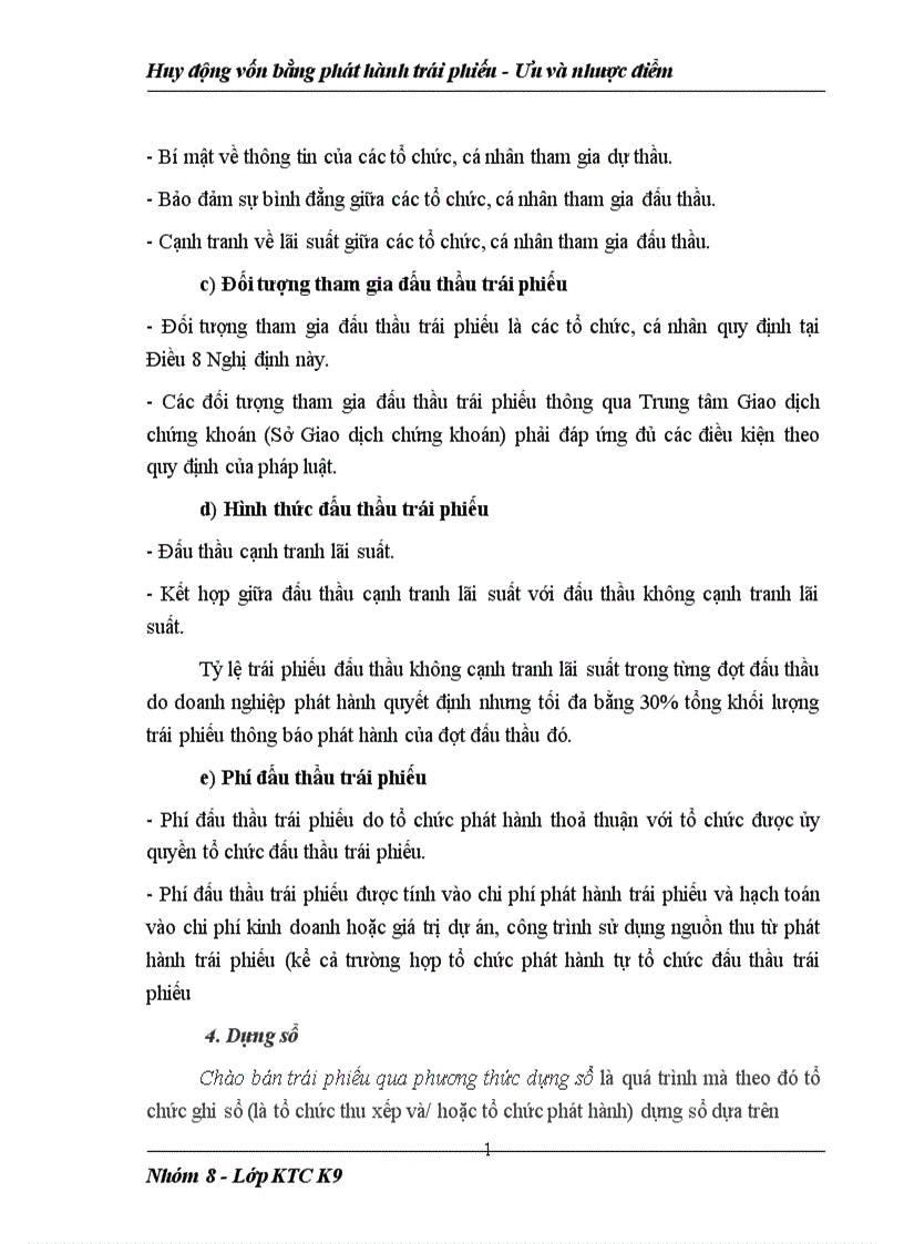 image for page Huy động vốn bằng phát hành trái phiếu Ưu và nhược điểm