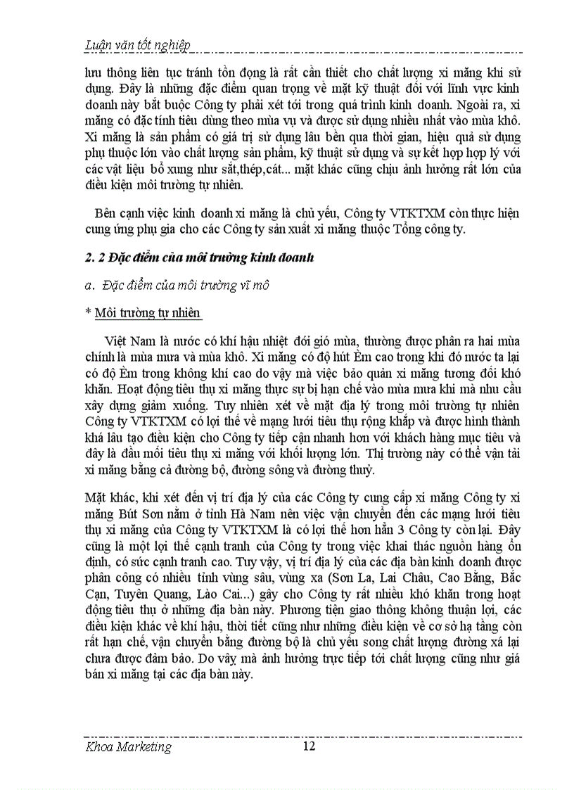 image for page Đẩy mạnh bán hàng cá nhân trong hoạt động tiêu thụ ở Công ty VTKTXM